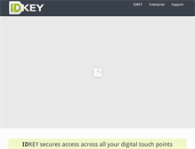 Tablet Screenshot of idkey.com